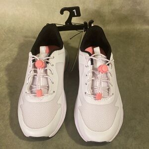 Athletic Works Kids White and Pink Sneakers